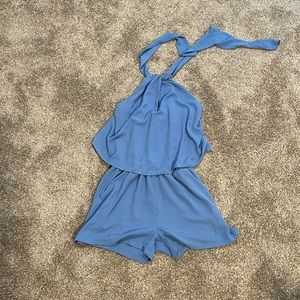Halter Romper with Pockets